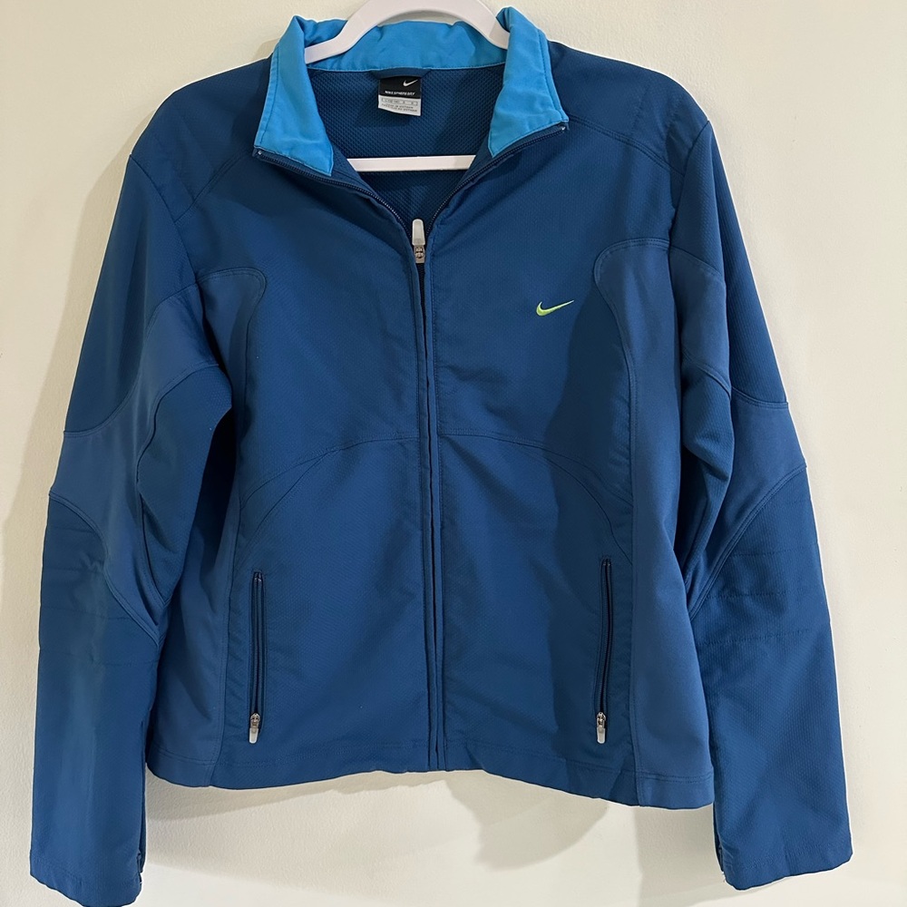 Blue Nike jacket size KIDS L 14-16